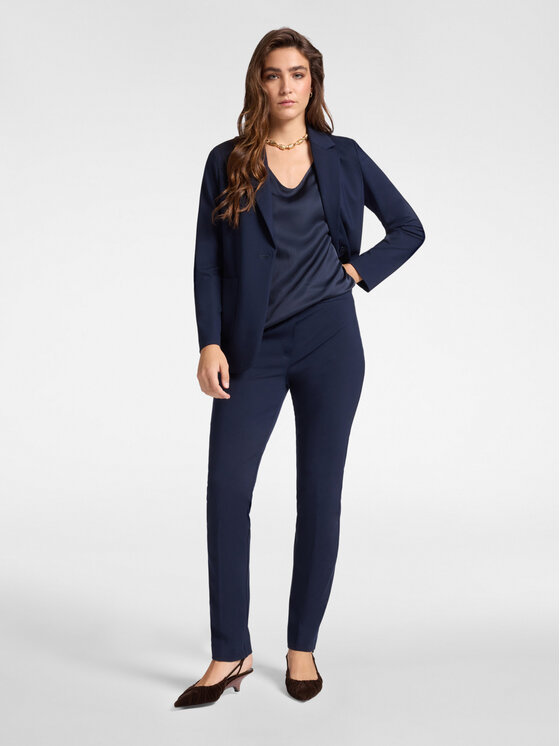 Elena Mirò Elena Mirò Pantaloni di tessuto P813Z100130N054 Blu Regular Fit