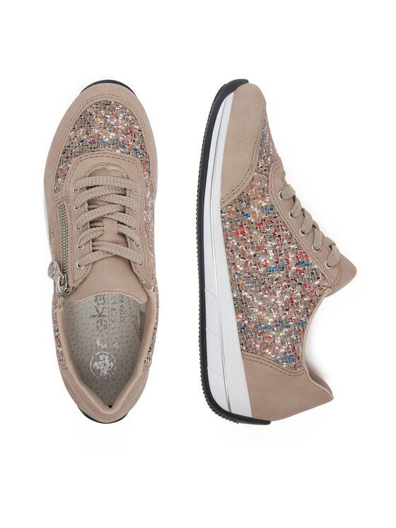 Rieker Rieker Sneakersy N1112-62 Béžová