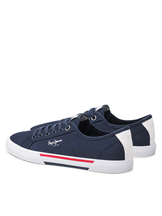 Pepe Jeans Pepe Jeans Tenisówki Brady Men Basic PMS30816 Granatowy