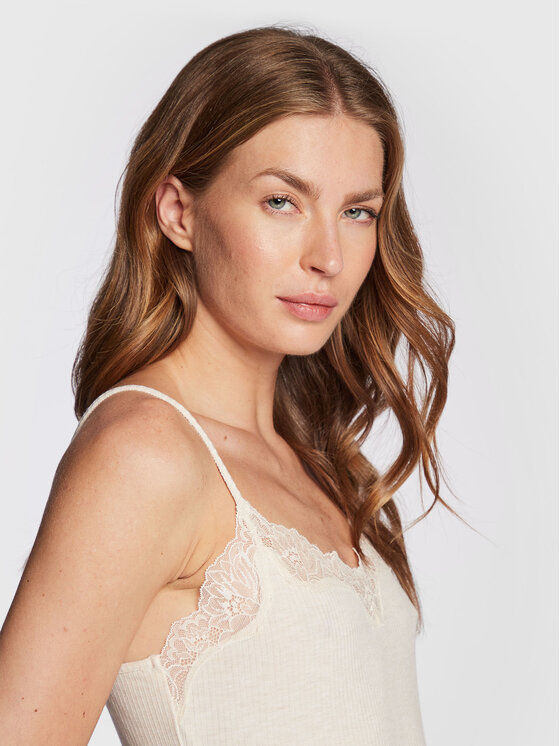 Triumph Triumph Topiņš Climate Control 10207511 Écru Slim Fit