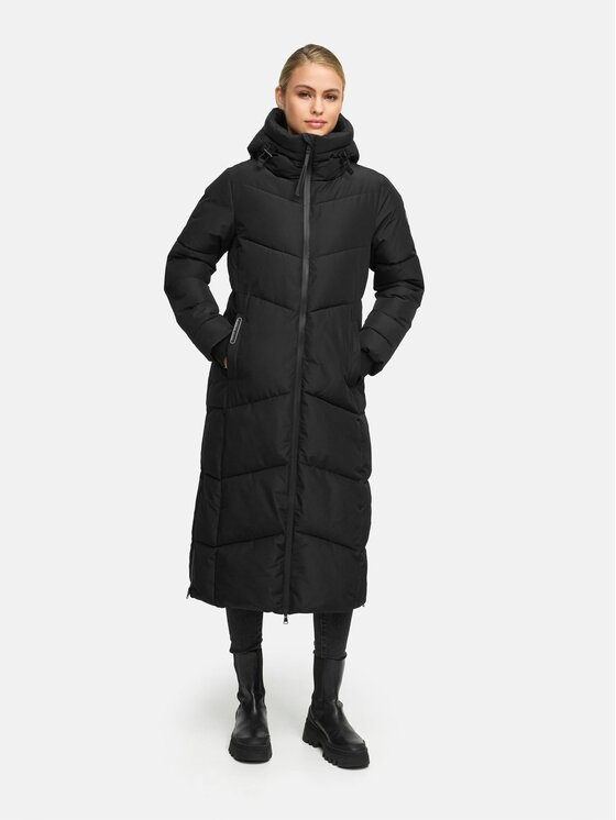 Marikoo Marikoo Kurtka zimowa Firella Czarny Regular Fit