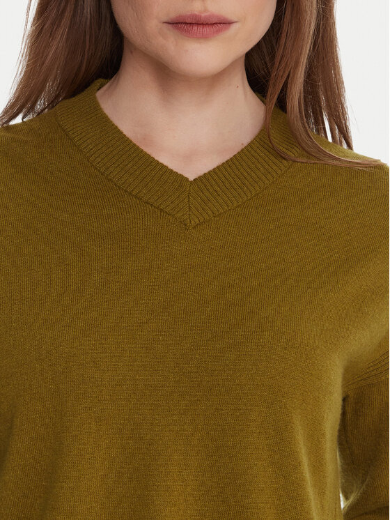 United Colors Of Benetton United Colors Of Benetton Pulover 102HD4032 Zelena Relaxed Fit
