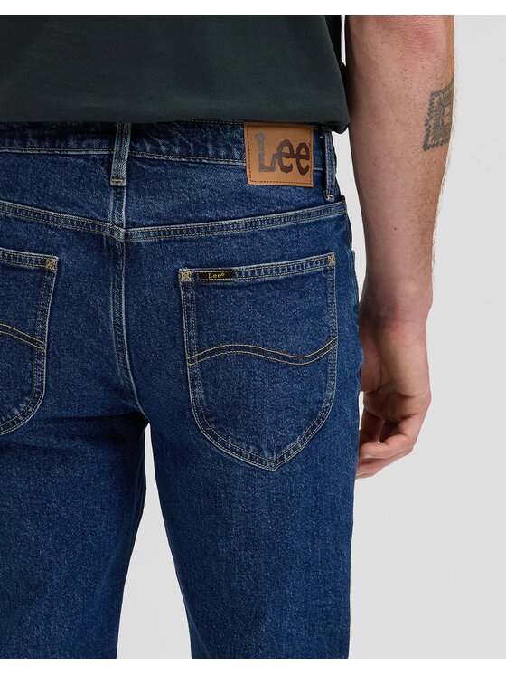 Lee Lee Jeansy WEST Niebieski Loose Fit