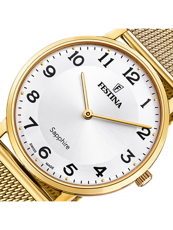 Festina Festina Zegarek F20022-5 Złoty