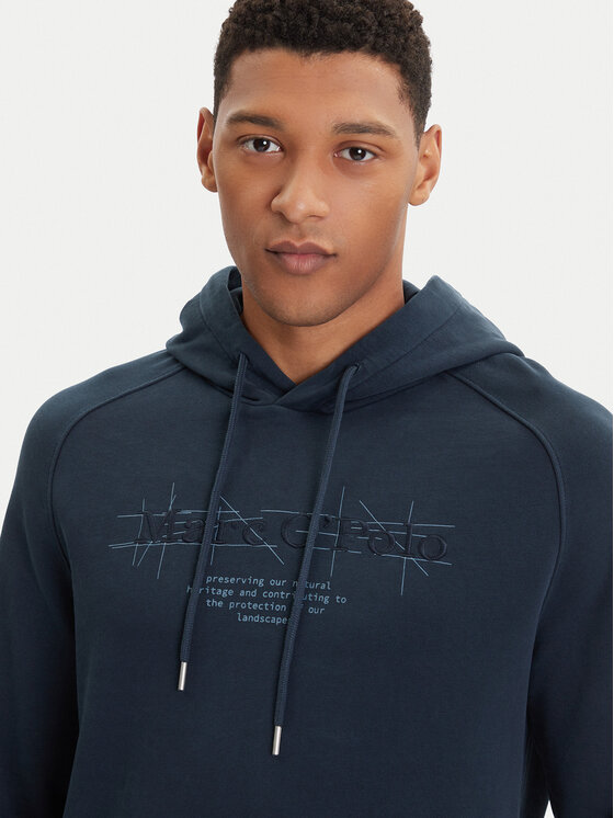 Marc O'Polo Marc O'Polo Sweatshirt 528 4010 54078 Dunkelblau Regular Fit