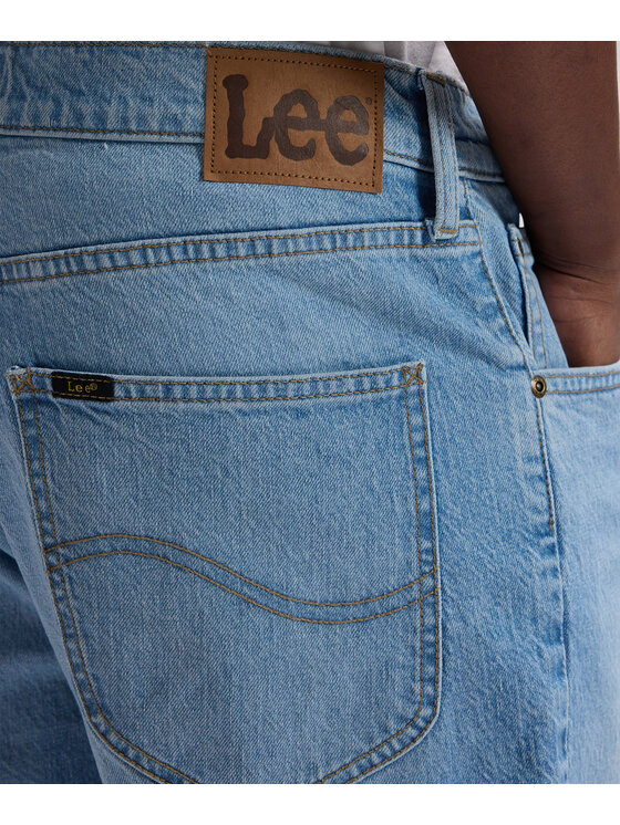 Lee Lee Szorty jeansowe Asher Short Niebieski Relaxed Fit