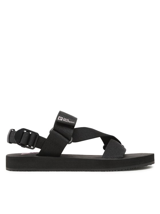 Jack Wolfskin Sandales Urban Entdeckung Belt Sandal W 4056801 Melns