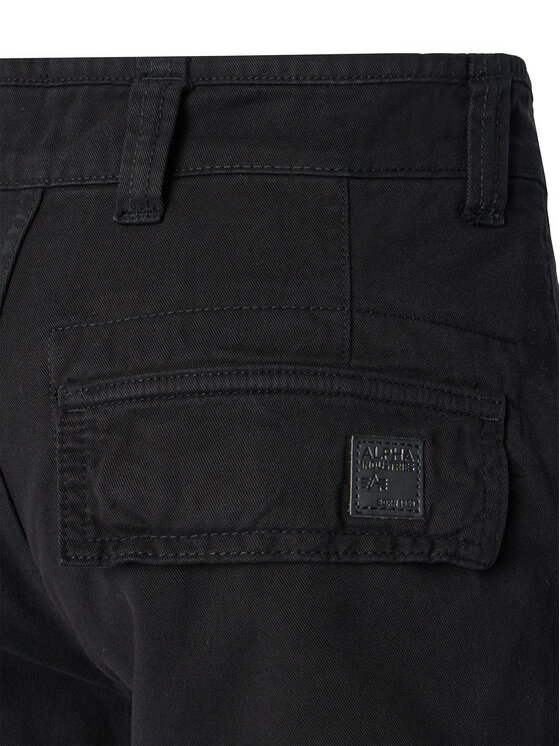 Alpha Industries Alpha Industries Kalhoty z materiálu Agent 158205 Černá Regular Fit