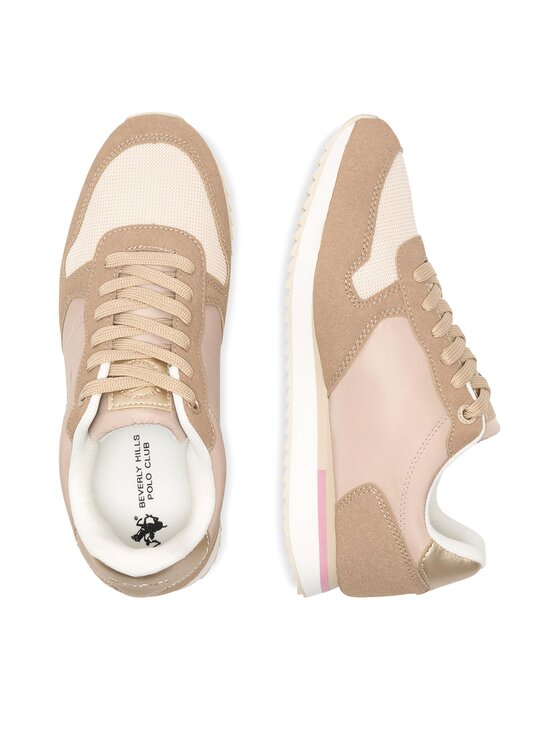 Beverly Hills Polo Club Beverly Hills Polo Club Sneakersy W-VSS24003 Beżowy