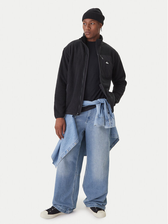 Quiksilver Quiksilver Pulóver EQYPF03066 Fekete Regular Fit