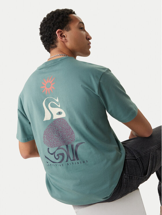 Billabong Billabong T-Shirt Totem EBYZT00388 Πράσινο Regular Fit