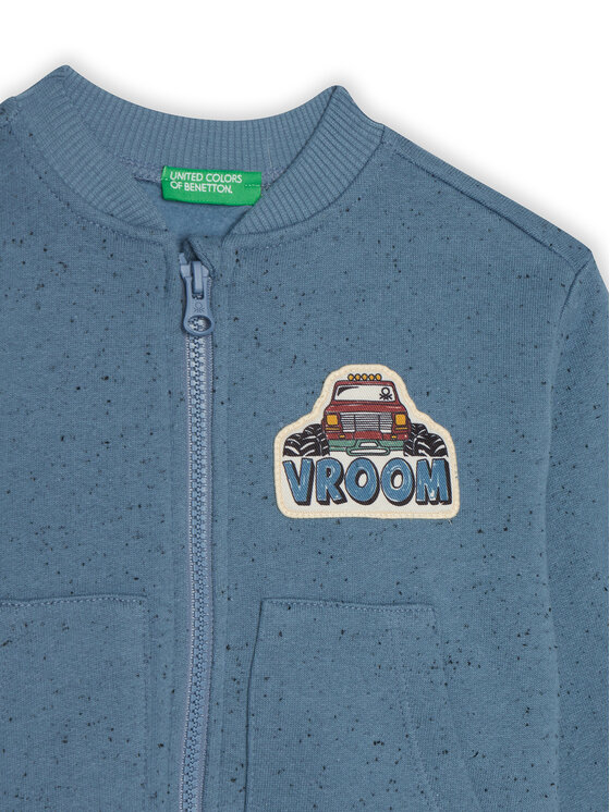 United Colors Of Benetton United Colors Of Benetton Bluză 3O4ZG503F Albastru Regular Fit