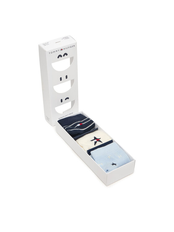 Tommy Hilfiger Tommy Hilfiger Dlouhé ponožky 701241846 Barevná