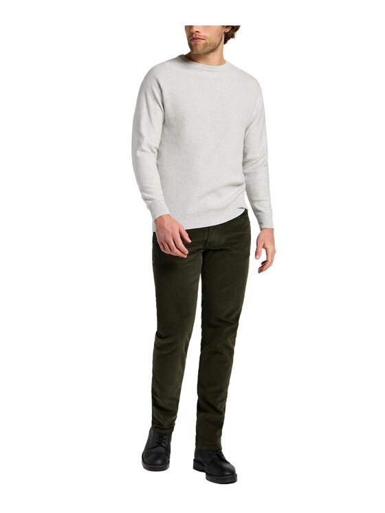 Lee Lee Spodnie materiałowe 112355816 Zielony Regular Fit