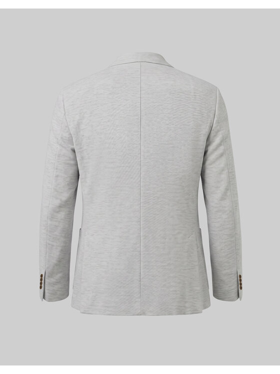 Borgio Borgio Marynarka Lago_sz Szary Slim Fit