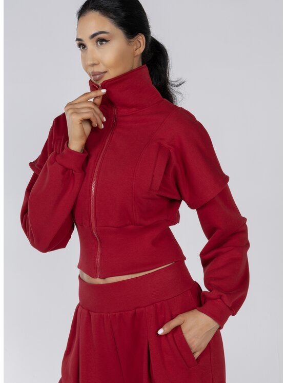 Love Saints Love Saints Dres L26ZF-KA-K11 Czerwony Regular Fit