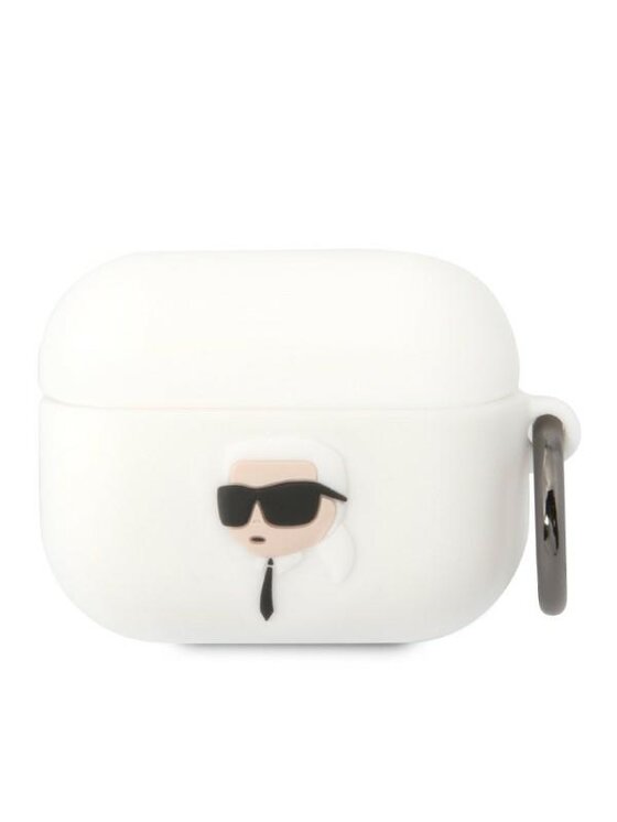 KARL LAGERFELD KARL LAGERFELD Etui na słuchawki AirPods Pro Biały