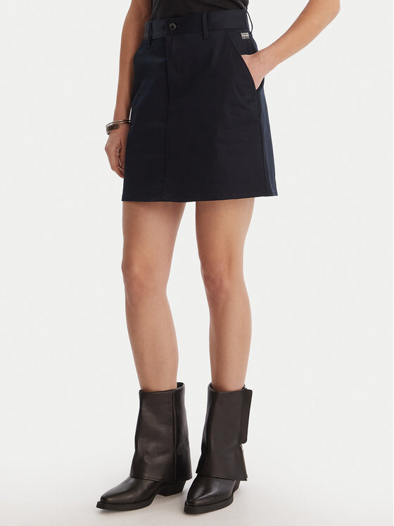 G-Star Raw G-Star Raw Φούστα mini D29095-5126 Σκούρο μπλε Regular Fit