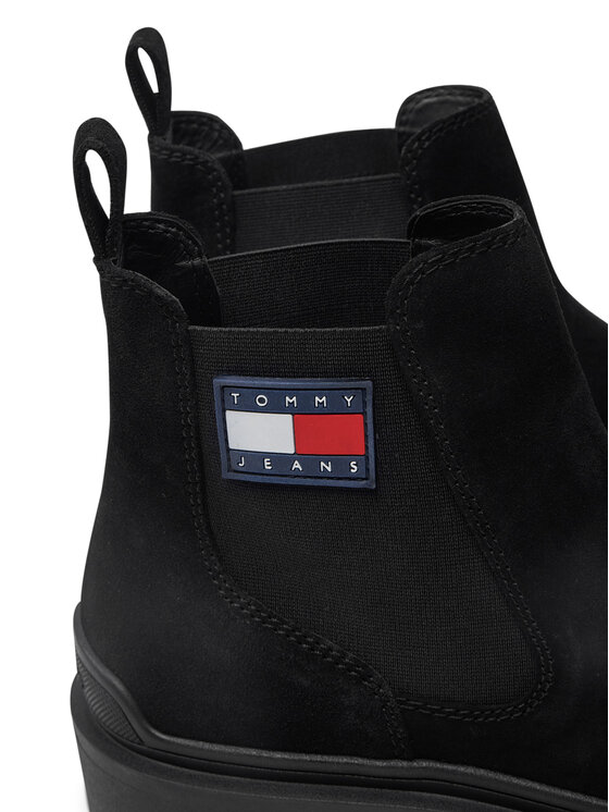 Tommy Jeans Tommy Jeans Боти тип челси EM0EM01468 Черен