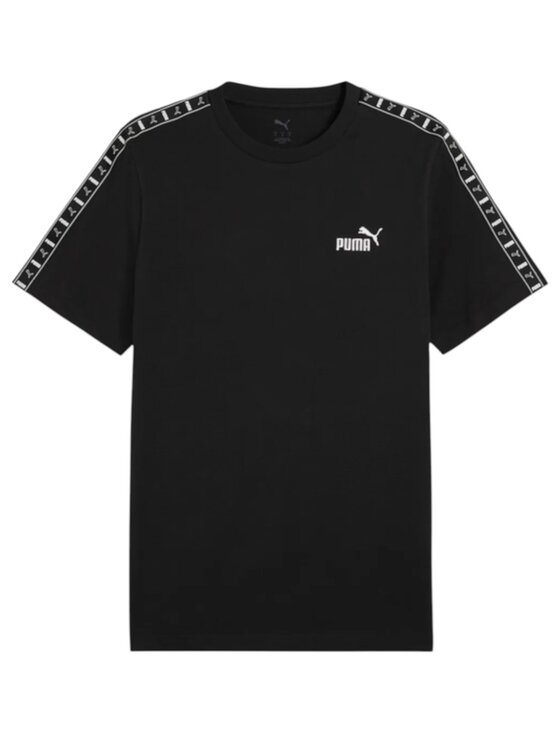 Puma Puma T-Shirt Ess Tape 684674 Czarny Regular Fit