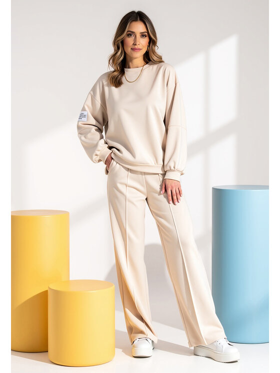 FIGL FIGL Completo tuta M1168 Beige Regular Fit