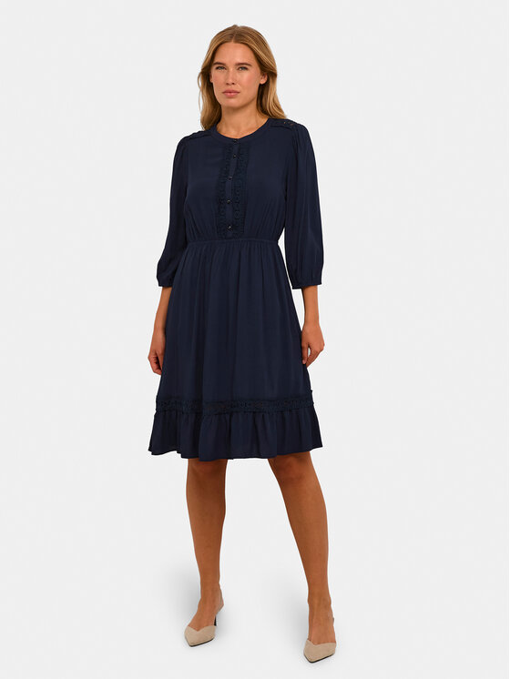 Kaffe Kaffe Suvekleit Freya 10507544 Tumesinine Regular Fit