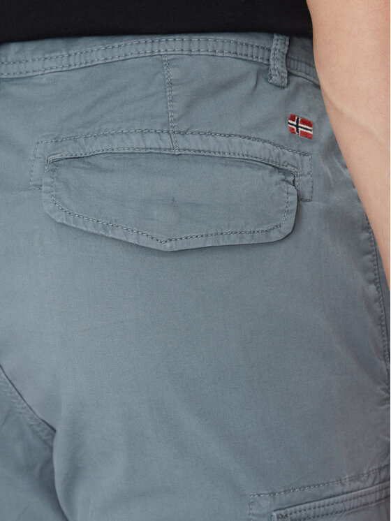 Napapijri Napapijri Stoffhose NP0A4IDQG1Y1 Grau Regular Fit