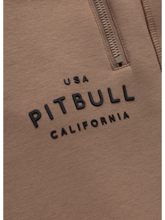 PITBULL PITBULL Spodnie dresowe ARBOR Brązowy Regular Fit