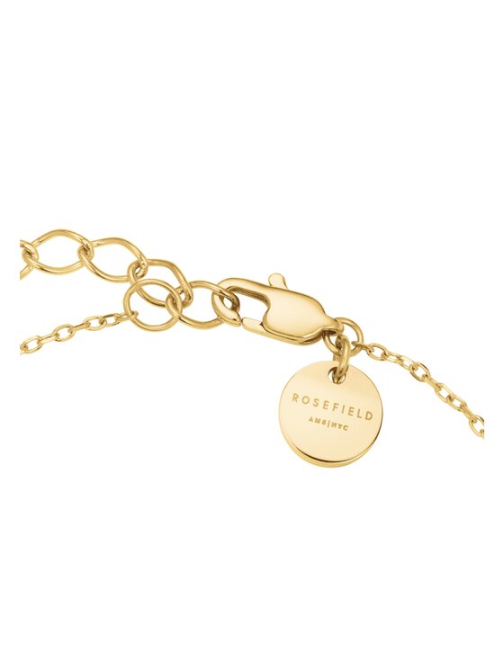 Rosefield Rosefield Bransoletka MODERN PEARL Złoty
