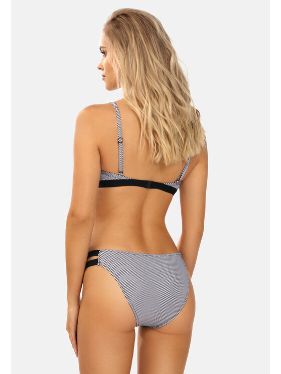 Miss Lou Miss Lou Bikini ML011 Czarny