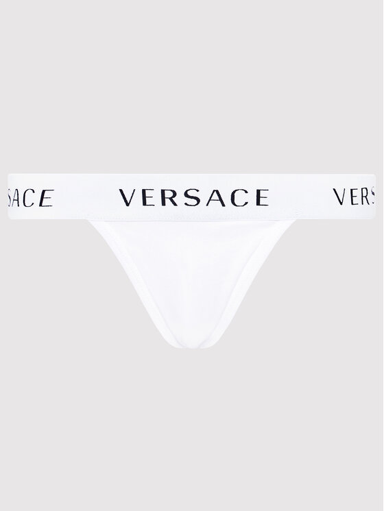 Versace Stringi Donna AUD04070 Biały | Modivo.pl