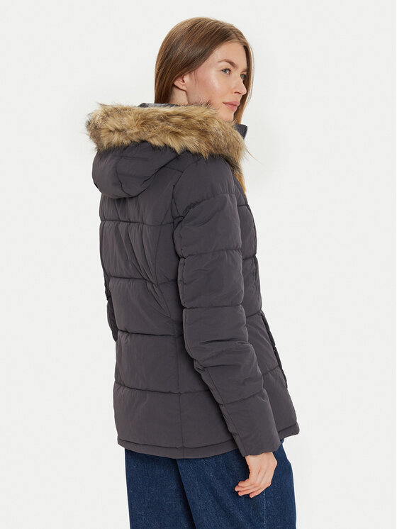 Fransa Fransa Μπουφάν χειμωνιάτικο Marna 20613795 Μαύρο Regular Fit
