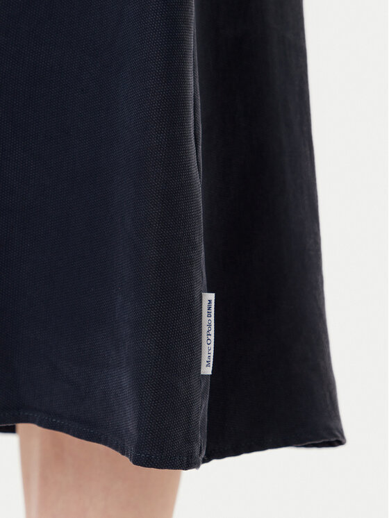 Marc O'Polo Marc O'Polo Hemdkleid 500 0006 770 Dunkelblau Regular Fit