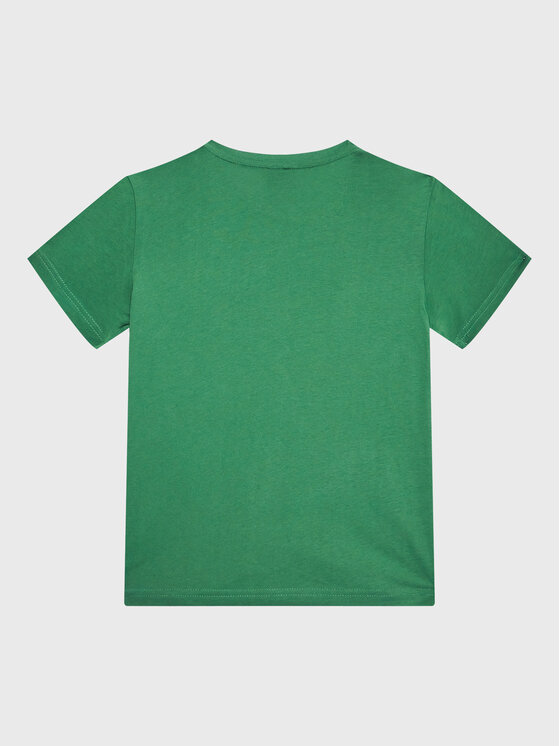 Champion Champion T-Shirt 306326 Zielony Regular Fit