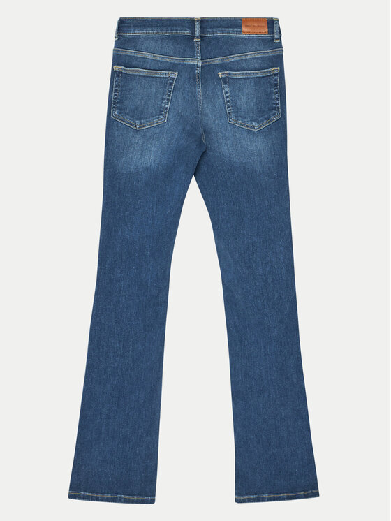 Kids ONLY Kids ONLY Jeans hlače Blush 15327041 Modra Flared Fit