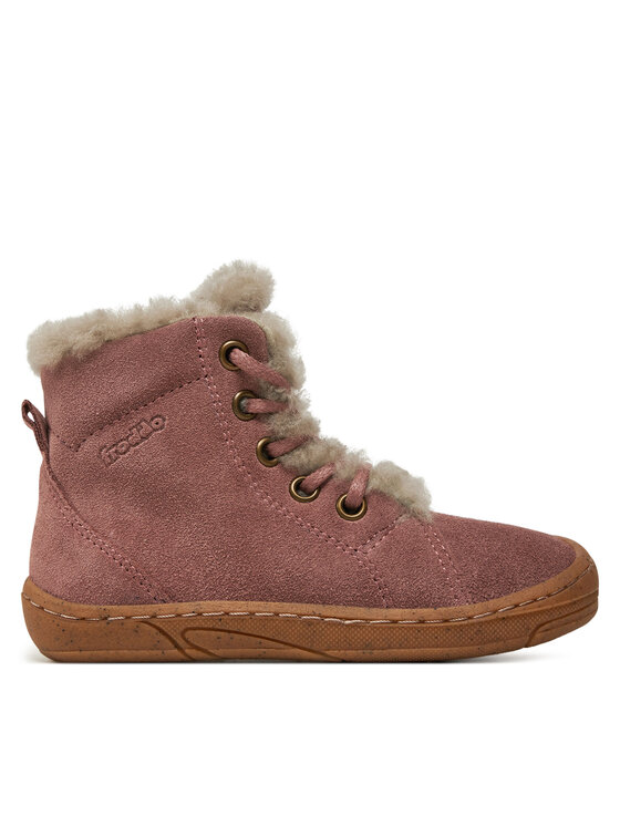 Froddo Froddo Gležnjače Minni Suede Laces G2110140 S Ružičasta