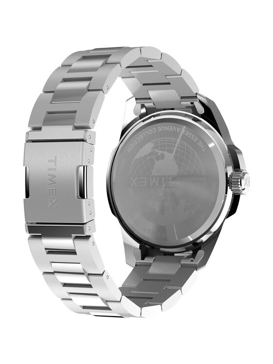 Timex Timex Zegarek TW2Y21100 Srebrny