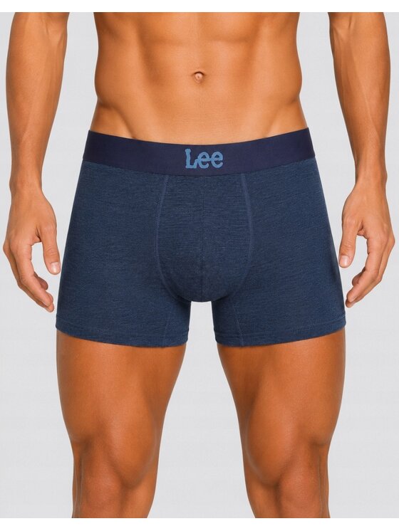 Lee Lee Bokserki Haxton 3 Pack Organic Cotton Elastane Trunks Kolorowy