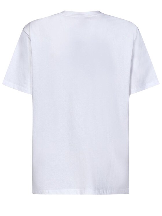Balmain Balmain T-shirt EH1EG Bianco Regular Fit