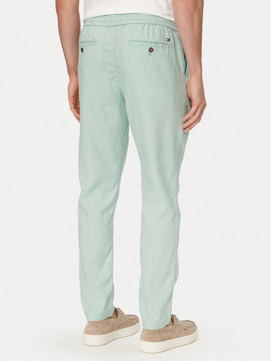 Tommy Hilfiger Tommy Hilfiger Chino kalhoty Harlem MW0MW42336 Světle zelená Regular Fit
