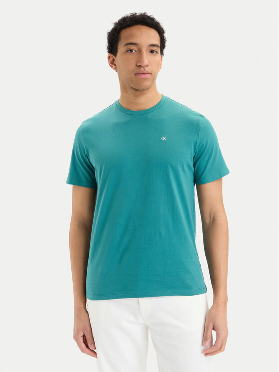 Calvin Klein Jeans Calvin Klein Jeans T-shirt LV14RD254G Turchese Regular Fit