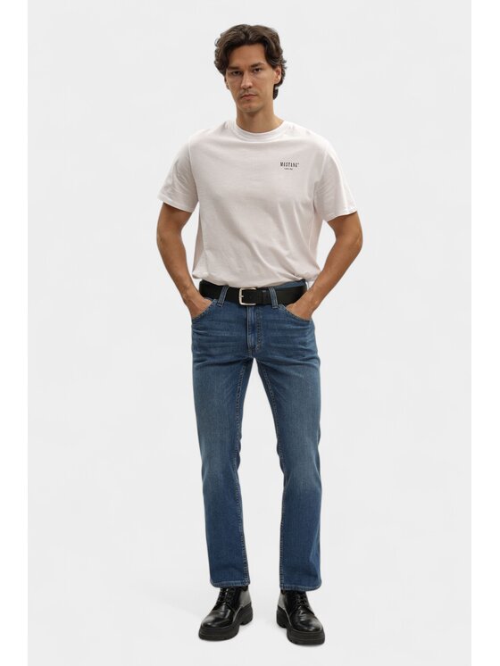 Mustang Mustang Jeansy TRAMPER STRAIGHT Niebieski Straight Fit