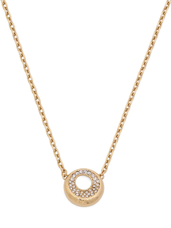 Guess Guess Naszyjnik JUBN06245JWYGT/U Złoty