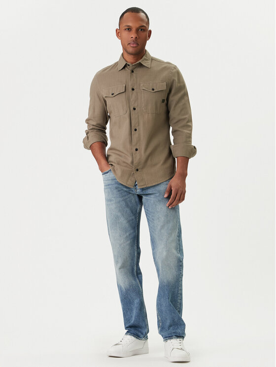 G-Star Raw G-Star Raw Farmer Streem D28534-E205 Kék Slim Fit