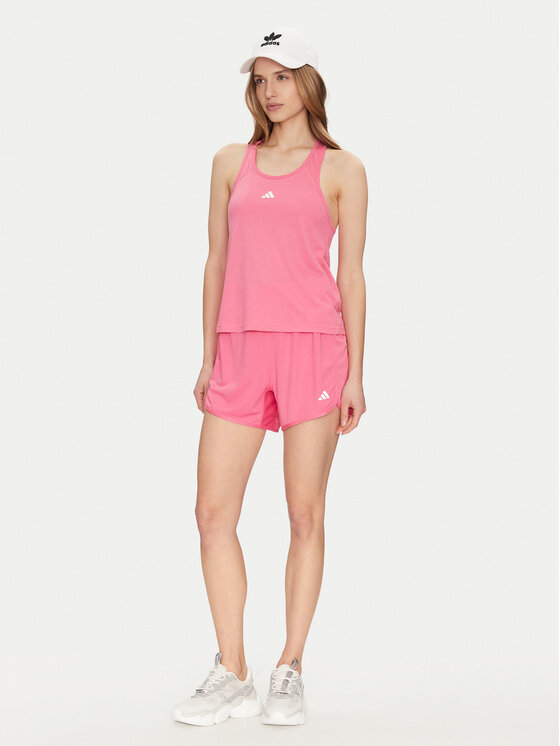 adidas adidas Funkční tričko Train Essentials Minimal Branding JC9528 Růžová Regular Fit