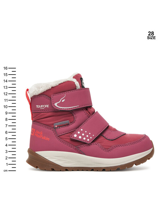 Jack Wolfskin Jack Wolfskin Μπότες Χιονιού Polar Bear-g Texapore Mid Vc A62146 Ροζ