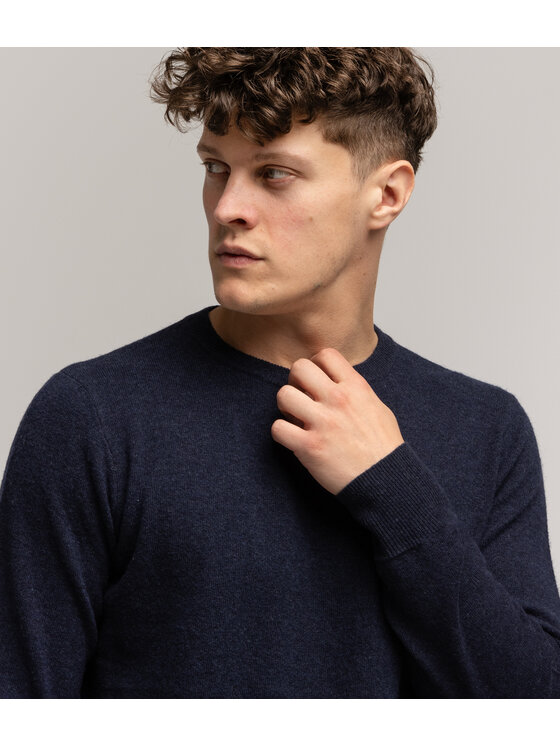 Lee Cooper Lee Cooper Sweter LONI MERA Granatowy Regular Fit