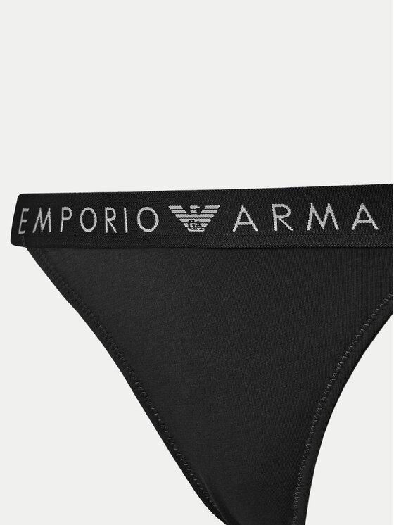 Emporio Armani Underwear Emporio Armani Underwear Stringų komplektas 164522 4F227 00020 Juoda