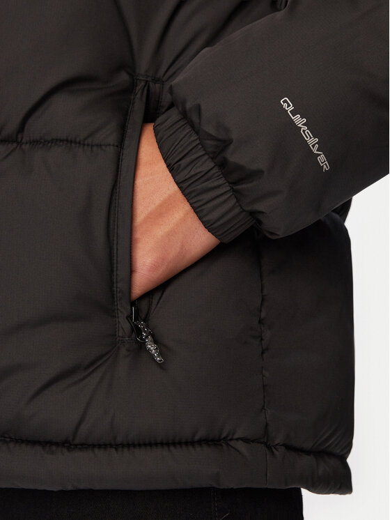 Quiksilver Quiksilver Зимно яке Cold Days Hoodie EQYJK04229 Черен Regular Fit