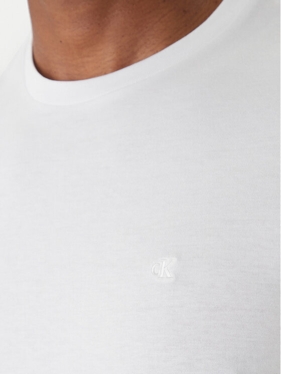 Calvin Klein Jeans Calvin Klein Jeans T-Shirt LV040HM265 Λευκό Regular Fit
